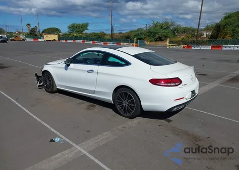 2021 Mercedes-Benz C 300 Coupe z USA, uszkodzony, nr VIN W1KWJ8DB8MG089773